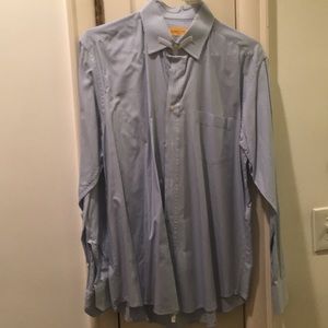 Romeo Gigli - Milano dress shirt. Striped. 16.5